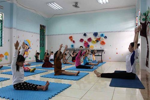 Sôi nổi các lớp học vận động dịp hè tại thành phố Pleiku