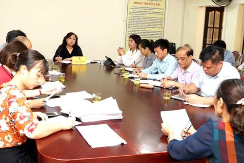 Chủ tịch HĐND thành phố Hà Nội Nguyễn Thị Bích Ngọc tiếp công dân