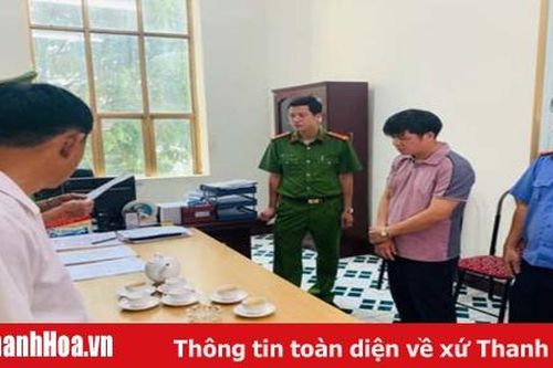 Khởi tố, bắt tạm giam Phó giám đốc Ban giải phóng mặt bằng và tái định cư TP Thanh Hóa
