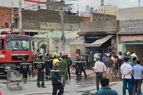 Rò rỉ khí gas, quán cơm bùng cháy trước giờ ăn trưa