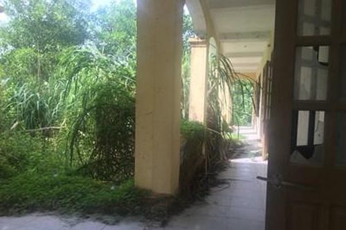Trung tâm dạy nghề bị bỏ hoang