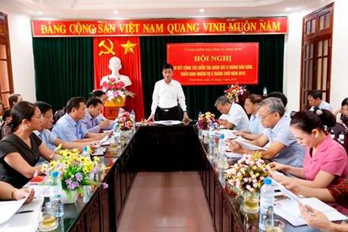 Ủy ban kiểm tra Tỉnh ủy triển khai nhiệm vụ công tác 6 tháng cuối năm 2019