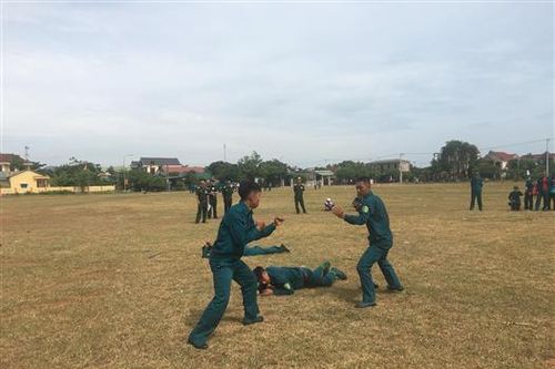 Hội thao Thể dục thể thao lực lượng dân quân tự vệ huyện Cam Lộ