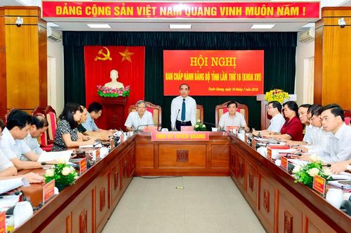 Hội nghị BCH Đảng bộ tỉnh lần thứ 16: Phấn đấu hoàn thành cao nhất các chỉ tiêu năm 2019
