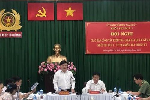 Giao ban công tác kiểm tra, giám sát quý II – 2019