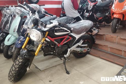Ducati Scambler 110cc 'nhái', giá chỉ 26 triệu đồng ở Hà Nội