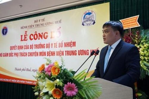Y tế - Sức khỏe Y tế - Sức khỏe Bệnh viện Trung ương Huế có thêm phó giám đốc mới