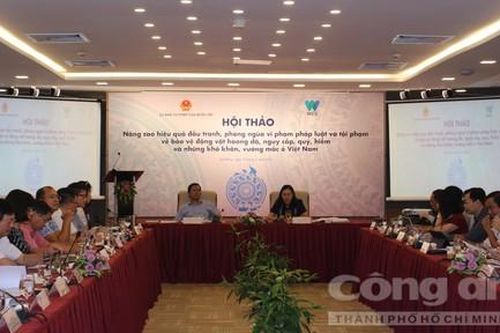 Đẩy mạnh đấu tranh vi phạm về bảo vệ động vật hoang dã