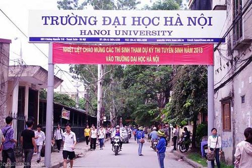 Đại học Hà Nội công bố điểm sàn xét tuyển