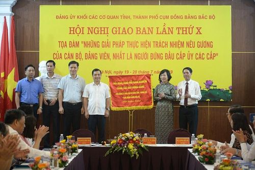 'Đảng bộ khối các cơ quan thực hiện tốt việc nêu gương, sẽ tạo lan tỏa rộng lớn'