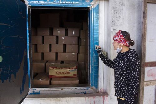 Hàng trăm tấn cá khô ứ đọng tại Quảng Trị