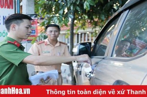 Lan tỏa thông điệp 'Đã uống rượu, bia - không lái xe' đến du khách và người dân tại Sầm Sơn