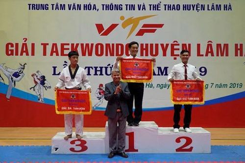 Lâm Hà tổ chức giải Taekwondo năm 2019