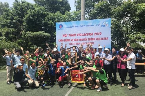 Sôi nổi hội thao Viglacera 2019