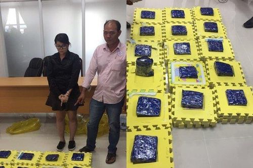 Bắt cặp đôi xách 8kg ma túy nhập cảnh vào cửa khẩu quốc tế Mộc Bài