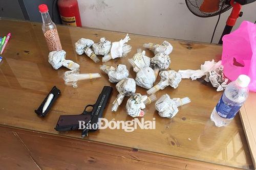 Triệt phá tụ điểm mua bán ma túy ở Trảng Bom