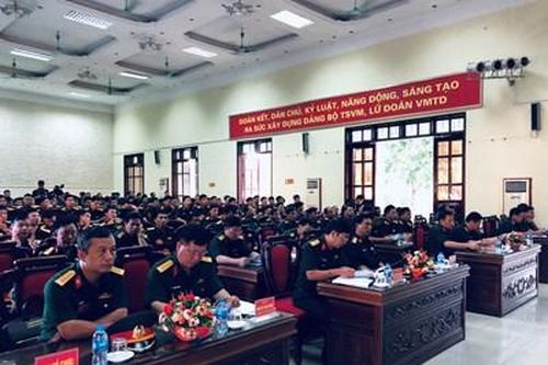 Binh chủng Công binh khai mạc hội thi cán bộ trung đội, đại đội huấn luyện điều lệnh giỏi năm 2019