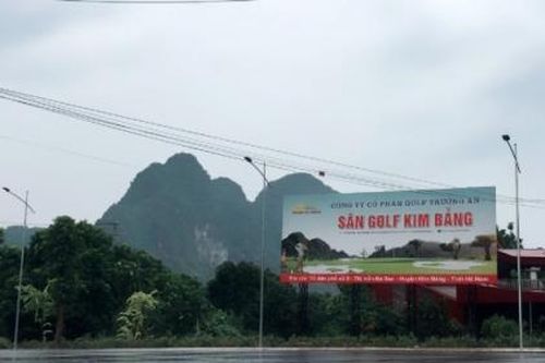Sân golf Kim Bảng xây dựng không phép: Giám đốc Sở Xây dựng tỉnh Hà Nam nhận trách nhiệm