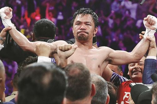 Nghị sỹ Pacquiao đoạt đai WBA hạng bán trung thế giới