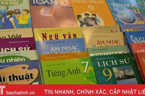 Cung ứng 110 triệu bản sách giáo khoa phục vụ năm học mới