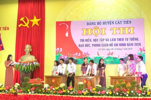 Lan tỏa phong trào học tập và làm theo Bác ở Cát Tiên