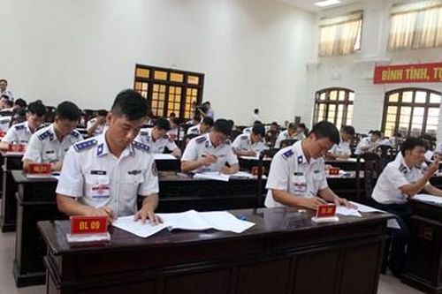 Bộ tư lệnh Cảnh sát biển tổ chức Hội thi cán bộ huấn luyện điều lệnh giỏi 2019