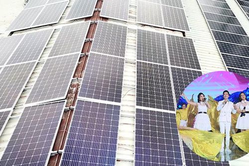 Phim trường duy nhất tại Việt Nam sử dụng điện năng lượng mặt trời