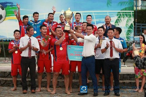 Khánh Hòa bảo vệ chức vô địch bóng đá bãi biển QG Cup Vietfootball 2019