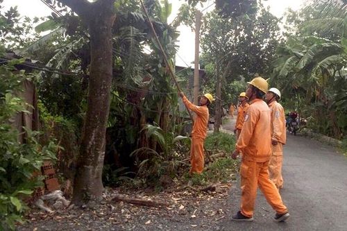 Đảm bảo an toàn lưới điện mùa mưa, bão