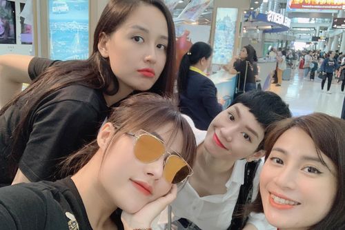 Mai Phương Thúy đi du lịch cùng hội bạn thân nổi tiếng ở Thái Lan