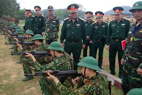 Đơn vị kiểu mẫu về huấn luyện hậu cần