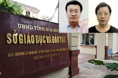 Khai trừ ra khỏi Đảng 2 cán bộ liên quan tới gian lận điểm thi tại Hòa Bình