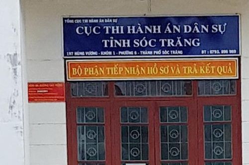 Khởi tố vụ án tham ô tại Cục Thi hành án Dân sự Sóc Trăng