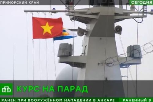 Chiến hạm Việt Nam lần đầu tiên cập cảng Vladivostok của Nga