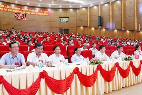 Hội nghị trao đổi, hướng dẫn biên tập văn kiện đại hội đảng bộ tỉnh, thành phố