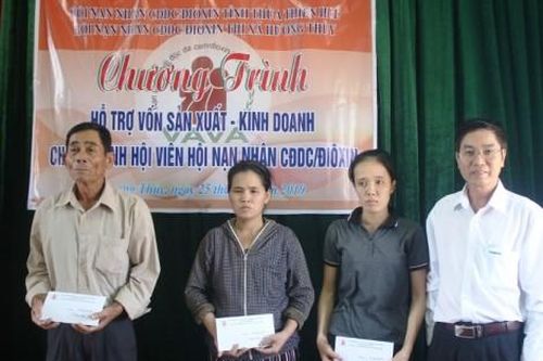 Chính trị - Xã hội An sinh xã hội Hỗ trợ vốn sản xuất, kinh doanh cho người nhiễm chất độc da cam