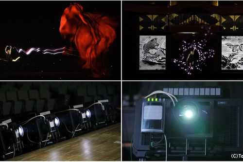 Công nghệ trình chiếu 'real-time tracking' kết hợp 'projection mapping' của Panasonic gây ấn tượng mạnh tại Lễ phát động 'One Year to Go' tiến tới Thế vận hội Tokyo 2020