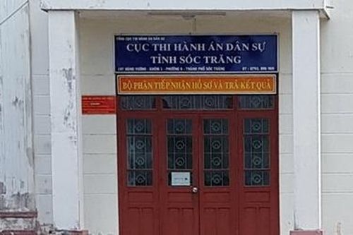 Khởi tố vụ án tham ô tài sản tại Cục Thi hành án Dân sự Sóc Trăng