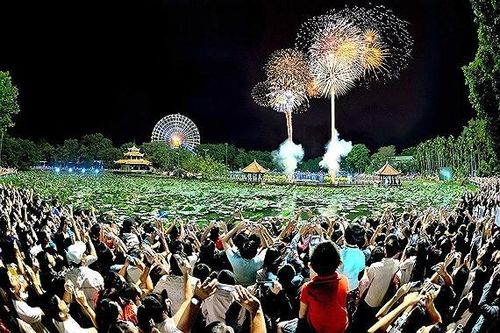 Đầm Sen miễn vé cổng cho thiếu nhi
