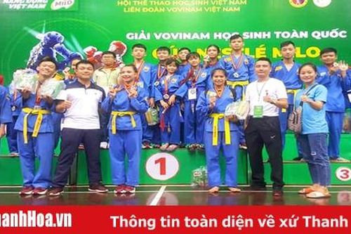 Thanh Hóa thi đấu xuất sắc tại giải Vovinam học sinh toàn quốc Cúp Nestlé Milo – năm 2019