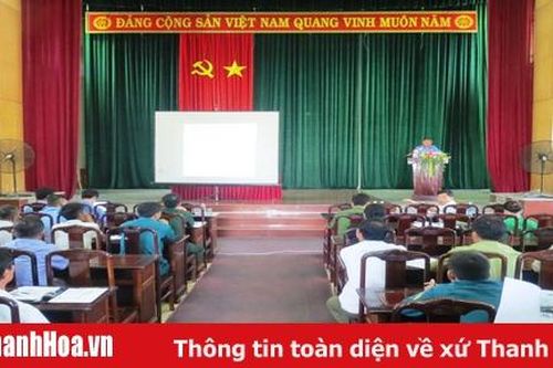 Huyện Tĩnh Gia: gần 200 người được nâng cao kiến thức phòng chống thiên tai, tìm kiếm cứu hộ, cứu nạn