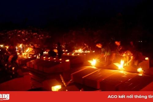 Tuổi trẻ An Giang thắp nến tri ân các Anh hùng liệt sĩ
