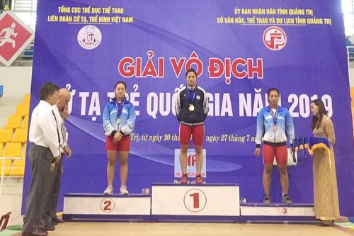 Đồng Nai xếp hạng 4 toàn đoàn Giải vô địch cử tạ trẻ quốc gia 2019