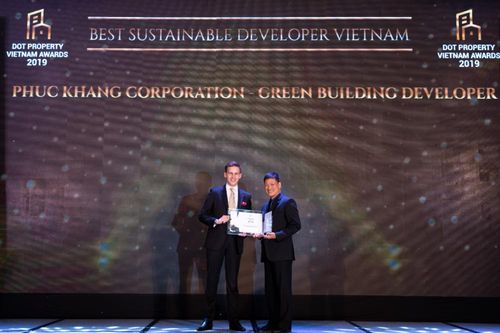 Phuc Khang Corporation giành chiến thắng vang dội tại DOT Property Vietnam Awards 2019