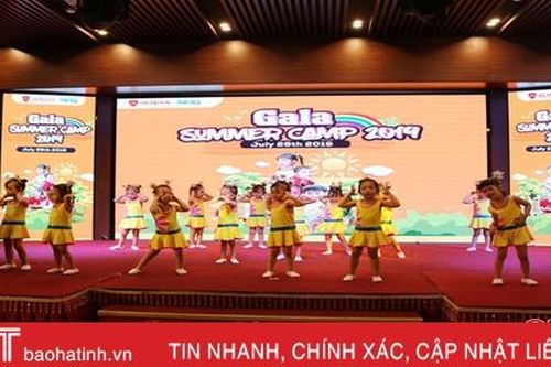 Ấn tượng 'Gala Summer camp 2019' của Trường Mầm non iSchool Hà Tĩnh