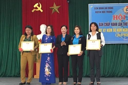 Liên đoàn Lao động huyện Đức Trọng triển khai nhiệm vụ 6 tháng cuối năm
