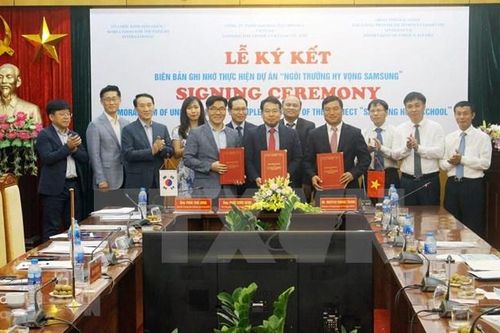 Samsung Hope School project to run in Bac Giang