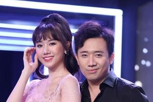 Trấn Thành đứng chung sân khấu cùng Hari Won