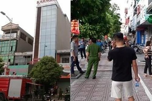 Cháy tầng 7 quán karaoke, thiệt hại khoảng 300 triệu đồng