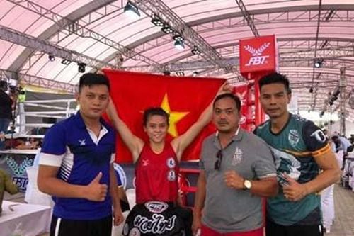 Nữ võ sĩ Hữu Hiếu vô địch Giải Muay thế giới 2019
